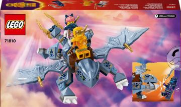 LEGO NINJAGO Genç Ejderha Riyu 71810-6 Yaş ve Üzeri Çocuklar için 3 Ninja Minifigürü İçeren Yaratıcı Oyuncak Yapım Seti (132 Parça)