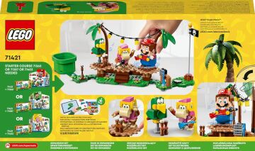 LEGO Super Mario Dixie Kong’un Orman Konseri Ek Macera Seti 71421 Oyuncak Yapım Seti (174 Parça)