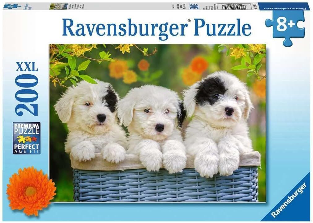 Ravensburger 200 Parça Yapboz Puppies