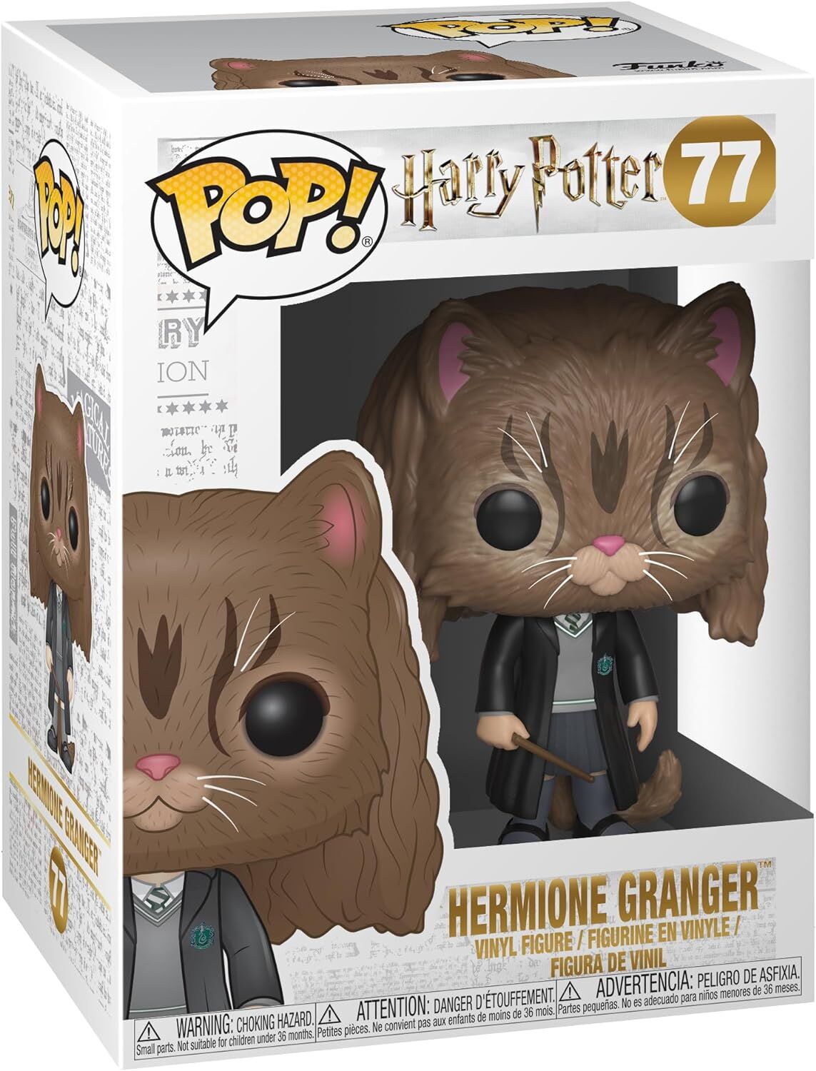 Funko 35509 Pop-Vinyl: Harry Potter S5: Hermine als Katze, Mehrfarbig