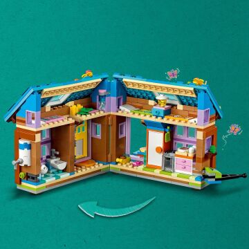 LEGO® Friends Mobil Küçük Ev 41735-7 Yaş ve Üzeri Çocuklar için 3 Mini Bebek ve Evcil Hayvan Karakterleri İçeren Yaratıcı Oyuncak Yapım Seti (785 Parça)