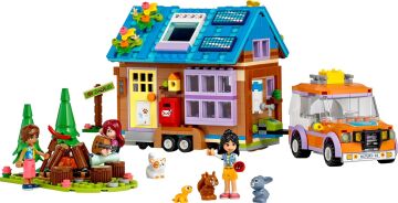LEGO® Friends Mobil Küçük Ev 41735-7 Yaş ve Üzeri Çocuklar için 3 Mini Bebek ve Evcil Hayvan Karakterleri İçeren Yaratıcı Oyuncak Yapım Seti (785 Parça)