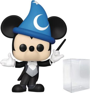 Disney: Walt Disney World 50. - Philharmagic Mickey Mouse Funko Pop! Vinil Figür (Uyumlu Pop Box Koruyucu Kılıfla Birlikte)