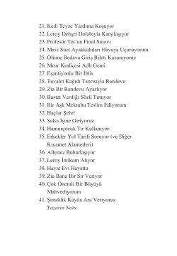Kane Günceleri 1 Kırmızı Piramit