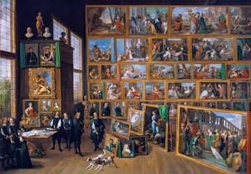 Clementoni 32576 Müze Koleksiyonu Teniers, Archduke Leopold Wilhelm, Yapboz 2000 Parça Yetişkinler ve Çocuklar için, 10 Yaşındaki Tüm Aile İçin Beceri Oyunu, Çok Renkli