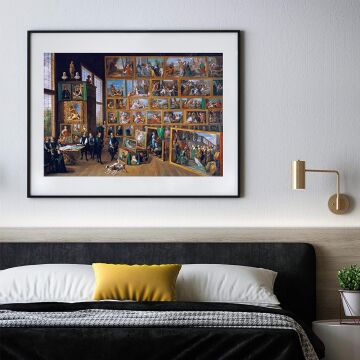 Clementoni 32576 Müze Koleksiyonu Teniers, Archduke Leopold Wilhelm, Yapboz 2000 Parça Yetişkinler ve Çocuklar için, 10 Yaşındaki Tüm Aile İçin Beceri Oyunu, Çok Renkli