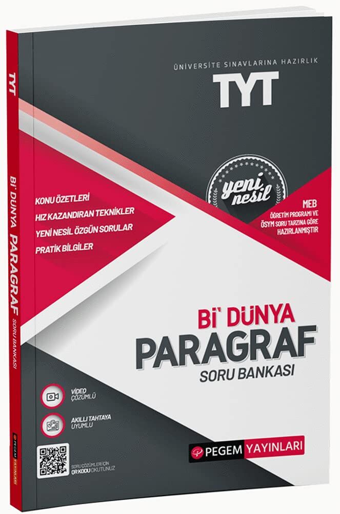 2022 Üniversite Sınavlarına Hazırlık - TYT Bi’ Dünya Paragraf Soru Bankası