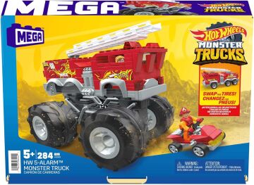 Mega Bloks Hot Wheels® HW 5-Alarm™ Monster Truck İtfaiye Aracı