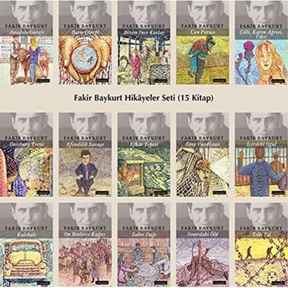 Fakir Baykurt Hikayeler Seti - 15 Kitap Takım