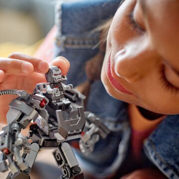 LEGO Marvel War Machine Robot Zırhı 76277-6 Yaş ve Üzeri Süper Kahraman Seven Çocuklar İçin İnşa Edilebilen Savaşçı İçeren Yaratıcı Oyuncak Yapım Seti (154 Parça)