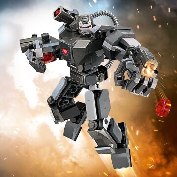 LEGO Marvel War Machine Robot Zırhı 76277-6 Yaş ve Üzeri Süper Kahraman Seven Çocuklar İçin İnşa Edilebilen Savaşçı İçeren Yaratıcı Oyuncak Yapım Seti (154 Parça)