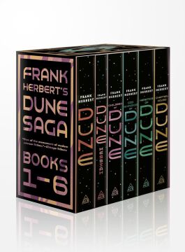 Frank Herbert's Dune Saga 6-Book Boxed Set: Dune, Dune Messiah, Children of Dune, God Emperor of Dune, Heretics of Dune, and Chapterhouse: Dune