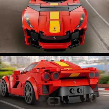 LEGO Speed Champions Ferrari 812 Competizione 76914-9 Yaş ve Üzeri Çocuklar İçin Koleksiyonluk Araba Modeli İçeren Oyuncak Yapım Seti (261 Parça)