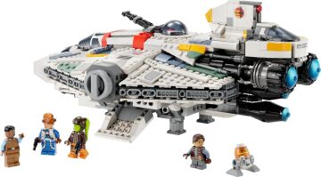 LEGO® Star Wars: Ahsoka Ghost ve Phantom II 75357-10 Yaş ve Üzeri Star Wars Hayranı Çocuklar için Yaratıcı Oyuncak Yapım Seti (1394 Parça)