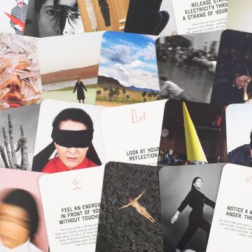 The Marina Abramovic Method: Instruction Cards to Reboot Your Life