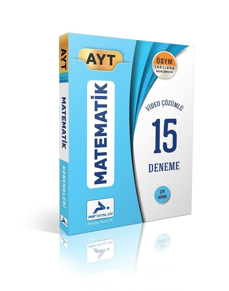 AYT Matematik Video Çözümlü 15 Branş Deneme