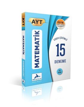 AYT Matematik Video Çözümlü 15 Branş Deneme