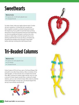 Plastic Lace Crafts for Beginners: Groovy Gimp, Super Scoubidou, and Beast Boondoggle