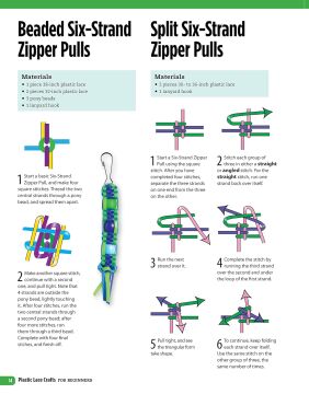 Plastic Lace Crafts for Beginners: Groovy Gimp, Super Scoubidou, and Beast Boondoggle