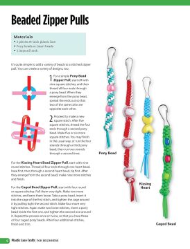 Plastic Lace Crafts for Beginners: Groovy Gimp, Super Scoubidou, and Beast Boondoggle
