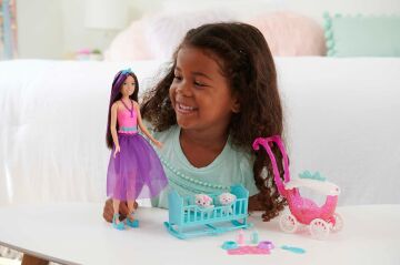 Barbie Dreamtopia Skipper Kuzucuk Bakımı Oyun Seti, 3 yaş ve üzeri, HLC29