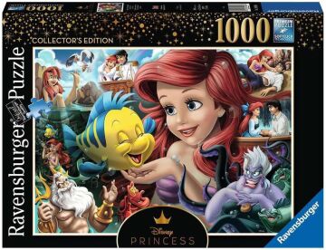 Ravensburger 169634 1000 Parçalı Puzzle Disney Ariel, Renkli