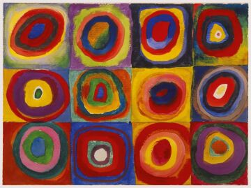 Ravensburger 16377 – Kandinsky: kareler 1913 – 1500 parça Puzzle