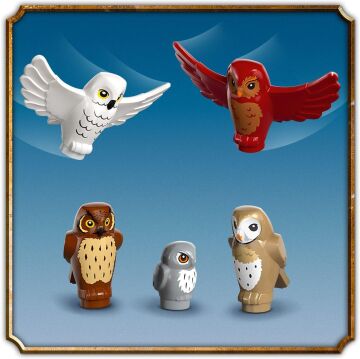 LEGO® Harry Potter Hogwarts Şatosu Baykuşhanesi 76430-8 Yaş ve Üzeri Harry Potter Hayranları için Baykuş Figürü İçeren Koleksiyonluk Yaratıcı Oyuncak Yapım Seti (364 Parça)