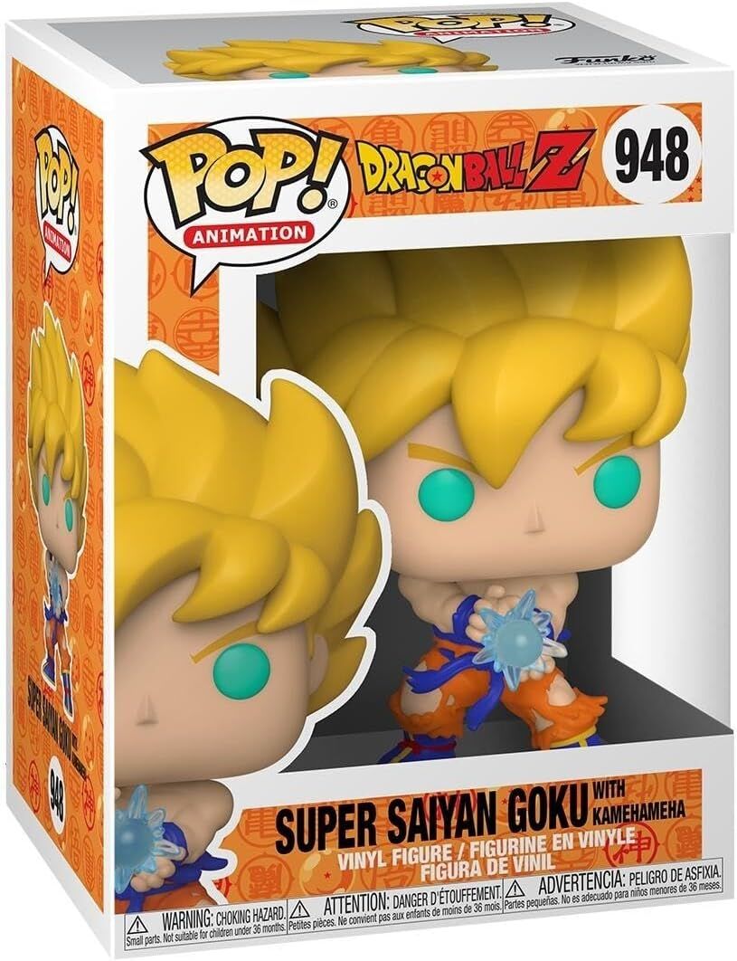 Funko Pop! Animasyon: DBZ S9- SS Goku Kamehameha Wave ile - Dragon Ball Z - Vinil Koleksiyon Figürü - Hediye Fikri - Resmi Ticari Ürünler - Çocuklar ve Yetişkinler için Oyuncak - Anime Hayranları