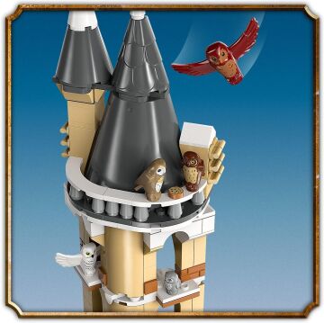 LEGO® Harry Potter Hogwarts Şatosu Baykuşhanesi 76430-8 Yaş ve Üzeri Harry Potter Hayranları için Baykuş Figürü İçeren Koleksiyonluk Yaratıcı Oyuncak Yapım Seti (364 Parça)
