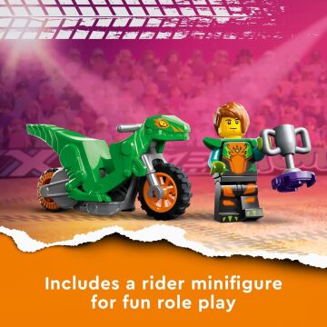 LEGO City Potalı Gösteri Rampası Yarışması 60359-5 Yaş ve Üzeri Çocuklar İçin Gösteri Motosikleti ve Minifigür İçeren Yaratıcı Oyuncak Yapım Seti (144 Parça)