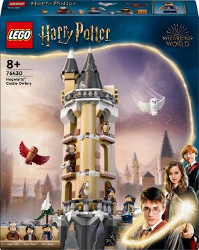 LEGO® Harry Potter Hogwarts Şatosu Baykuşhanesi 76430-8 Yaş ve Üzeri Harry Potter Hayranları için Baykuş Figürü İçeren Koleksiyonluk Yaratıcı Oyuncak Yapım Seti (364 Parça)