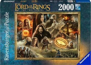 Ravensburger 17294 2000 Parça Yüzüklerin Efendisi Lord of The Puzzle Yetişkinler için