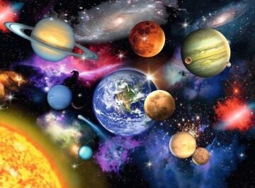 Ravensburger 300 Parça Puzzle Solar System (132263)