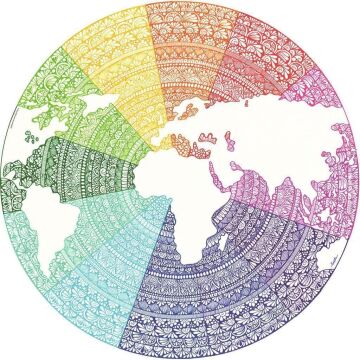 Ravensburger 500 Parçalı Daire Puzzle Mandala