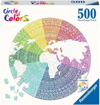 Ravensburger 500 Parçalı Daire Puzzle Mandala
