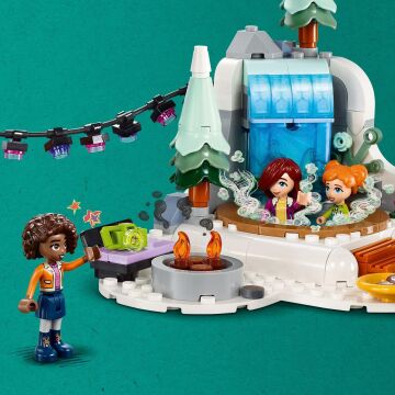 LEGO® Friends İglu Tatili Macerası 41760-8 Yaş ve Üzeri Çocuklar için 3 Mini Oyuncak Bebek ve Oyuncak Köpek İçeren Yaratıcı Oyuncak Yapım Seti (491 Parça)
