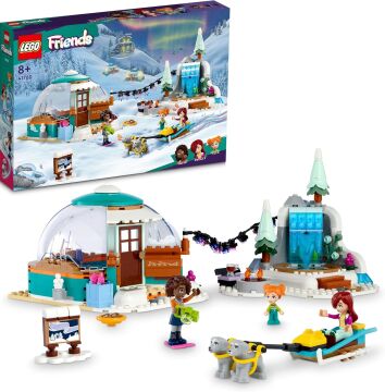 LEGO® Friends İglu Tatili Macerası 41760-8 Yaş ve Üzeri Çocuklar için 3 Mini Oyuncak Bebek ve Oyuncak Köpek İçeren Yaratıcı Oyuncak Yapım Seti (491 Parça)