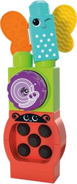 Mega Bloks Hareketli Duyusal Gelişim Tırtılı, 1 yaş ve üzeri, HKN44