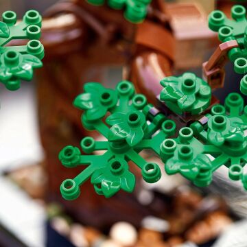 LEGO ICONS Bonsai Ağacı 10281 - Yetişkinler İçin Bitki Figürü İçeren Sergilenebilir Yaratıcı Model Yapım Seti (878 Parça)
