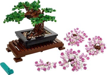 LEGO ICONS Bonsai Ağacı 10281 - Yetişkinler İçin Bitki Figürü İçeren Sergilenebilir Yaratıcı Model Yapım Seti (878 Parça)