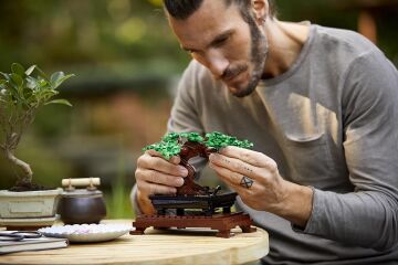 LEGO ICONS Bonsai Ağacı 10281 - Yetişkinler İçin Bitki Figürü İçeren Sergilenebilir Yaratıcı Model Yapım Seti (878 Parça)