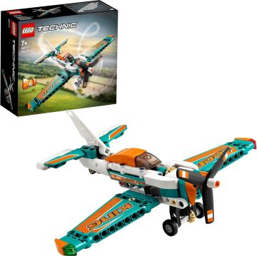LEGO Technic Yarış Uçağı 42117 - 7 Yaş ve Üzeri Yüksek Performanslı Oyuncak Arabaları Seven Çocuklar için Koleksiyonluk Yaratıcı Oyuncak Model Yapım Seti (154 Parça)
