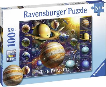 Ravensburger (108534) 100 Parça Puzzle Planets