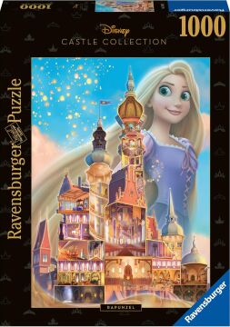 Ravensburger Disney Kalesi Koleksiyonu - Rapunzel Temalı 1000 Parça Puzzle | Benzersiz Softclick Teknolojisi | İlgi Çekici Görüntüler | Disney Hayranları için Mükemmel | Öğe 17336