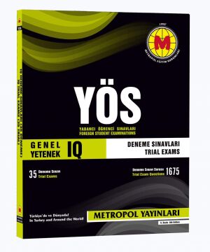 Metropol YÖS IQ Deneme Sınavları ( 35 Deneme )