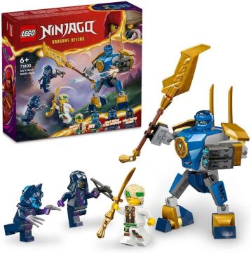 LEGO NINJAGO Jay’in Robotu Savaş Paketi 71805-6 Yaş ve Üzeri Çocuklar için Jay Minifigürü İçeren Yaratıcı Oyuncak Yapım Seti (78 Parça)