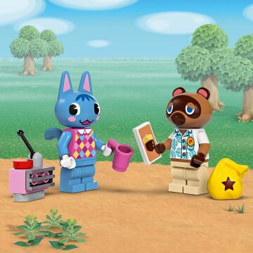 LEGO Animal Crossing Nook’s Cranny ve Rosie Evi 77050-7 Yaş ve Üzeri Çocuklar için Yaratıcı Oyuncak Yapım Seti (535 Parça) Animal Crossing Nooks Cranny ve Rosie Evi 77050