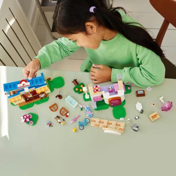 LEGO Animal Crossing Nook’s Cranny ve Rosie Evi 77050-7 Yaş ve Üzeri Çocuklar için Yaratıcı Oyuncak Yapım Seti (535 Parça) Animal Crossing Nooks Cranny ve Rosie Evi 77050