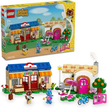 LEGO Animal Crossing Nook’s Cranny ve Rosie Evi 77050-7 Yaş ve Üzeri Çocuklar için Yaratıcı Oyuncak Yapım Seti (535 Parça) Animal Crossing Nooks Cranny ve Rosie Evi 77050